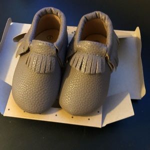Sweet n swag greige moccasins